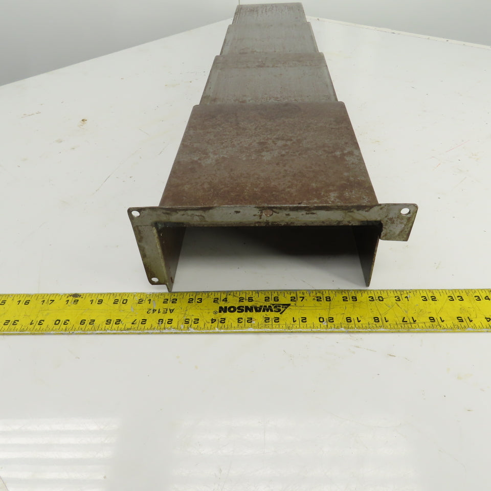 Leblond Makino FNC74 38" Extended Length Telescopic Steel Way Cover 6-1/2" Wide