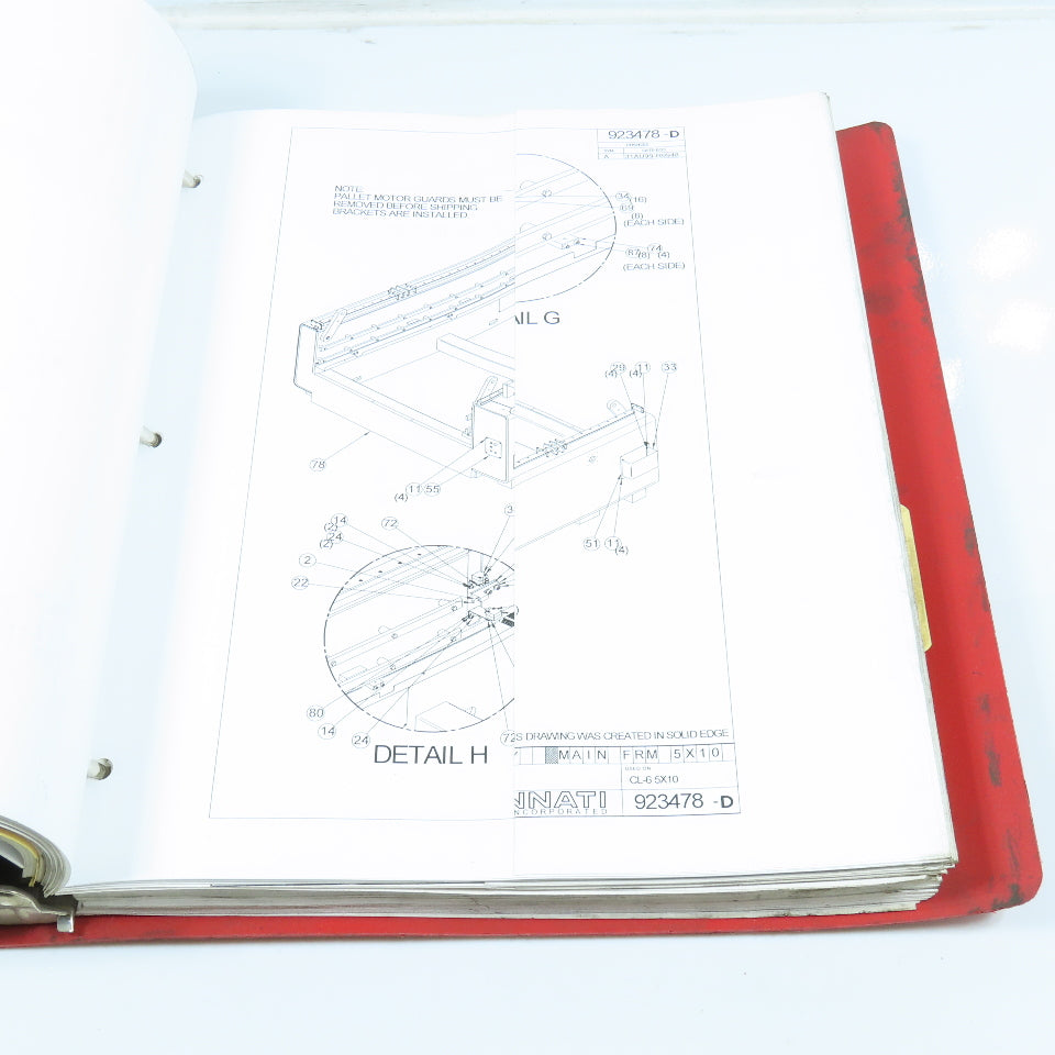 Cinccinnati CL-6 Operation Maintenance and Safety Manual