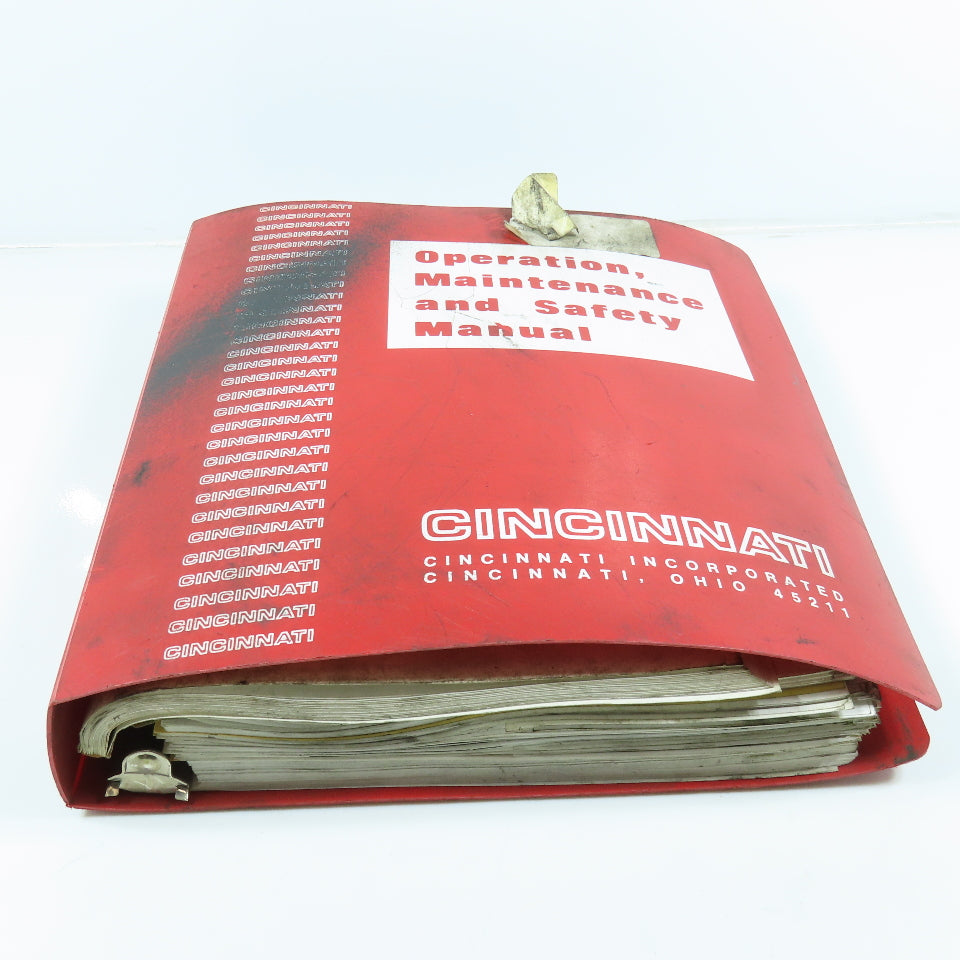 Cinccinnati CL-6 Operation Maintenance and Safety Manual