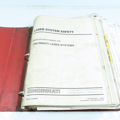Cincinnati CL-6 Operation Maintenance and Safety Manual
