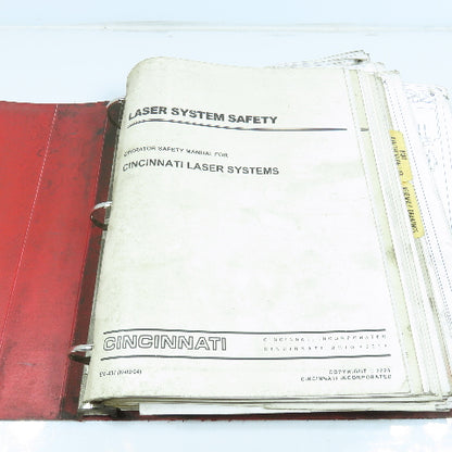 Cincinnati CL-6 Operation Maintenance and Safety Manual