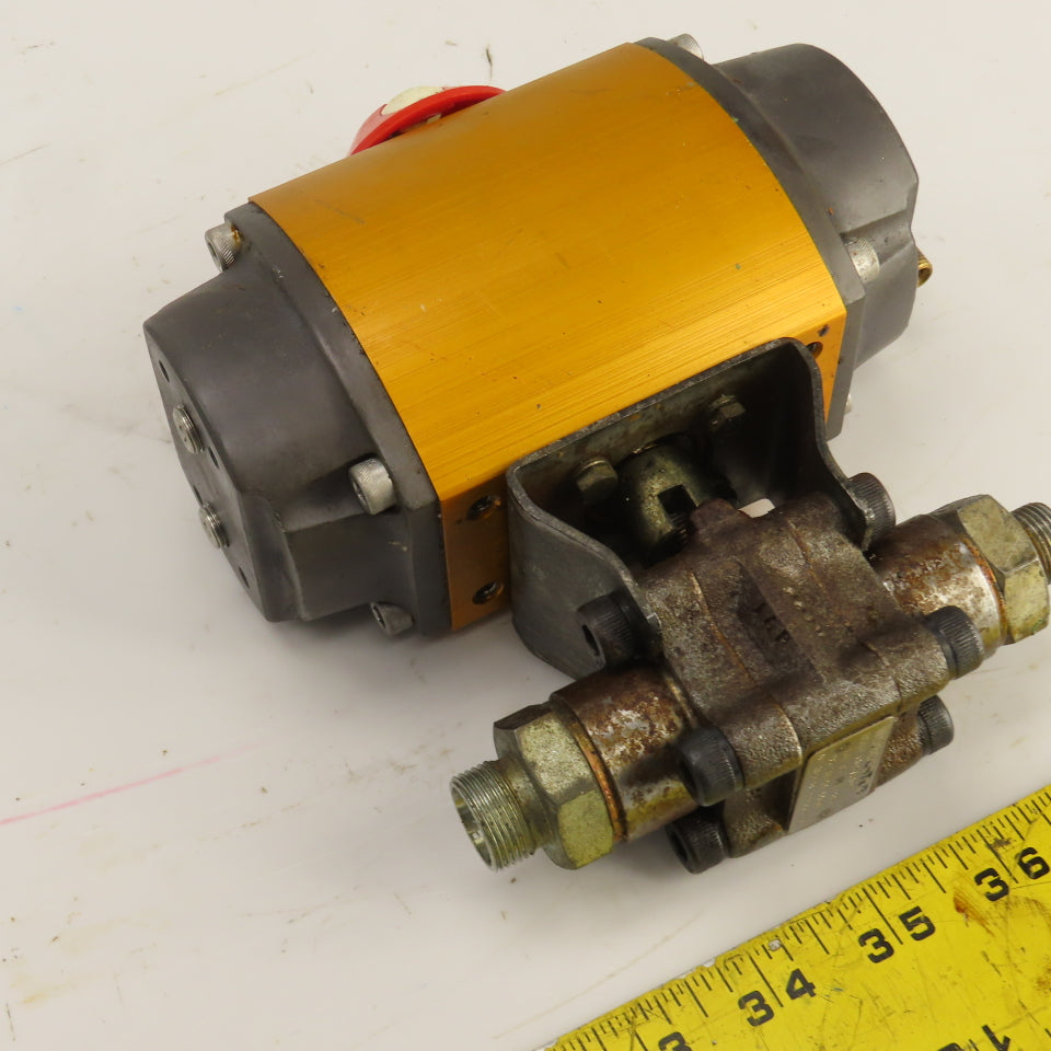 Norbro 10-RKB40-1SG1-E0B-RB 40R Ser. Pneumatic Actuator W/Worcester A105/A105