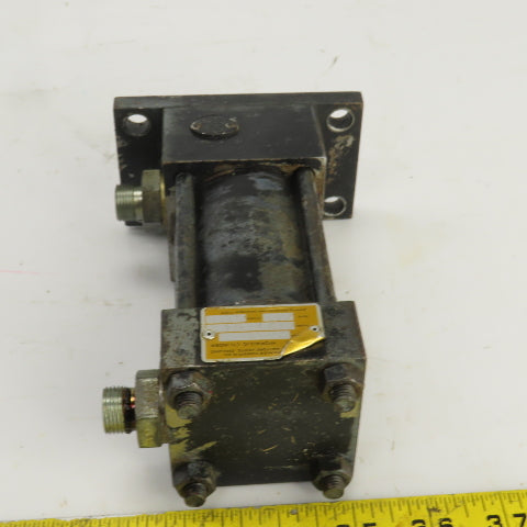 Parker CJ3LR14MC Double Acting Hydraulic Cylinder 2" Bore 2" Stroke 5/8" Rod