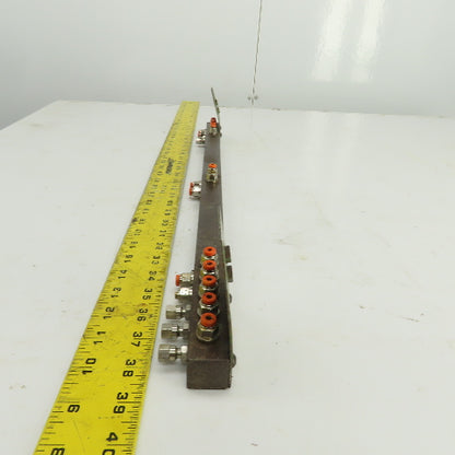 11 Port Airline Separator/Spreader Organizer Bar W/Quick Connects 24-1/2" OAL