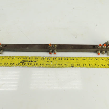 11 Port Airline Separator/Spreader Organizer Bar W/Quick Connects 24-1/2" OAL