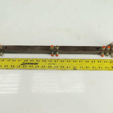 11 Port Airline Separator/Spreader Organizer Bar W/Quick Connects 24-1/2" OAL
