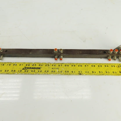 11 Port Airline Separator/Spreader Organizer Bar W/Quick Connects 24-1/2" OAL