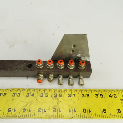 11 Port Airline Separator/Spreader Organizer Bar W/Quick Connects 24-1/2" OAL