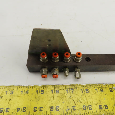 11 Port Airline Separator/Spreader Organizer Bar W/Quick Connects 24-1/2" OAL