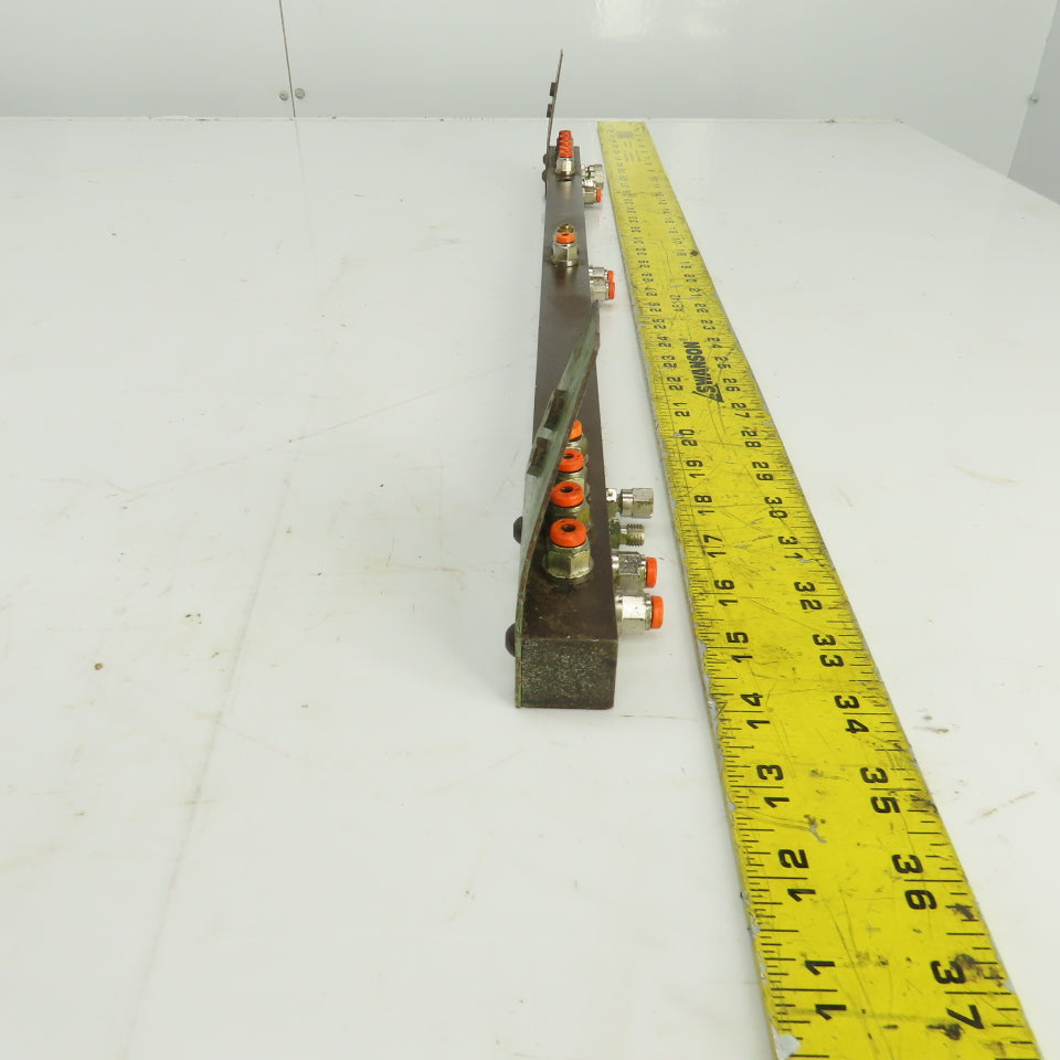11 Port Airline Separator/Spreader Organizer Bar W/Quick Connects 24-1/2" OAL