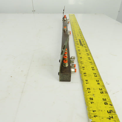 11 Port Airline Separator/Spreader Organizer Bar W/Quick Connects 24-1/2" OAL
