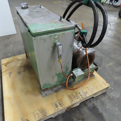 30 Gallon 3Hp 208-203/460V 500PSI Coolant Recovery Pump Tank