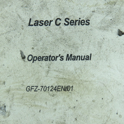 GE Fanuc GFZ-70124EN/01 Laser C Series Operators Manual