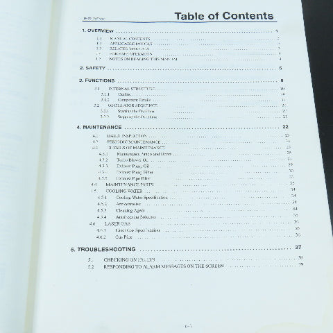GE Fanuc GFZ-70124EN/01 Laser C Series Operators Manual