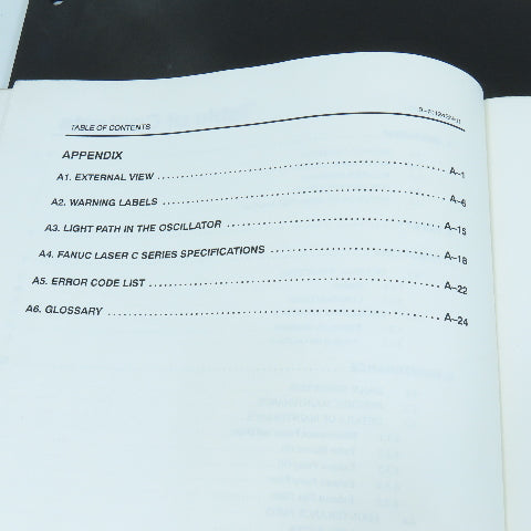GE Fanuc GFZ-70124EN/01 Laser C Series Operators Manual