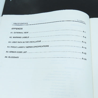 GE Fanuc GFZ-70124EN/01 Laser C Series Operators Manual