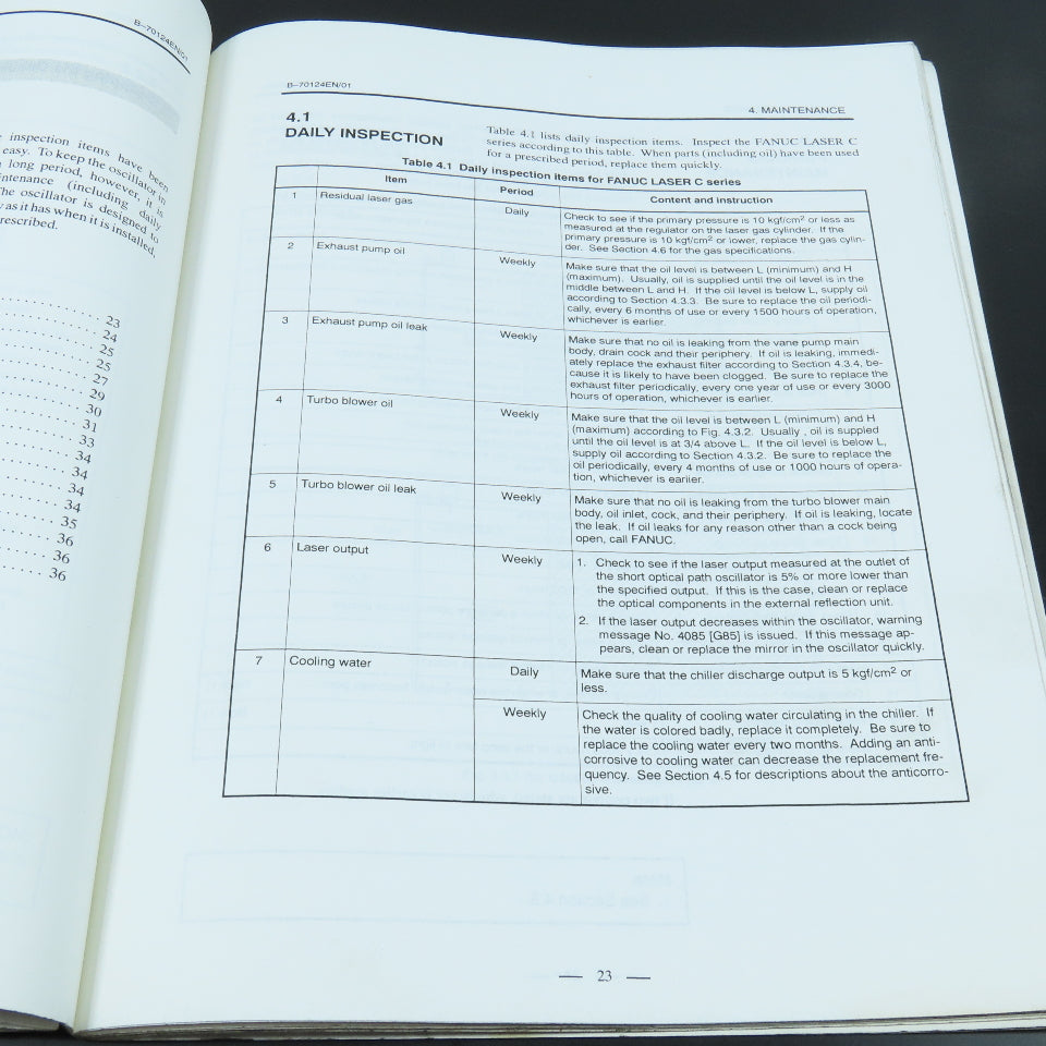 GE Fanuc GFZ-70124EN/01 Laser C Series Operators Manual
