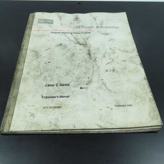 GE Fanuc GFZ-70124EN/01 Laser C Series Operators Manual