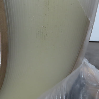 7/16" Natural Polypropylene Heat Seal Box Strap Banding 16" Core Lot Of 8