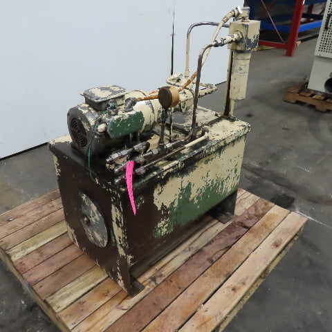 Hydraulic Power Unit 28 Gallon 208-230/460V 3Ph 10.5cc/rev. 210Bar MAX