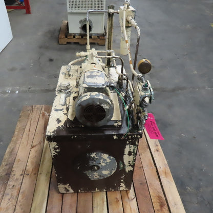 Hydraulic Power Unit 28 Gallon 208-230/460V 3Ph 10.5cc/rev. 210Bar MAX