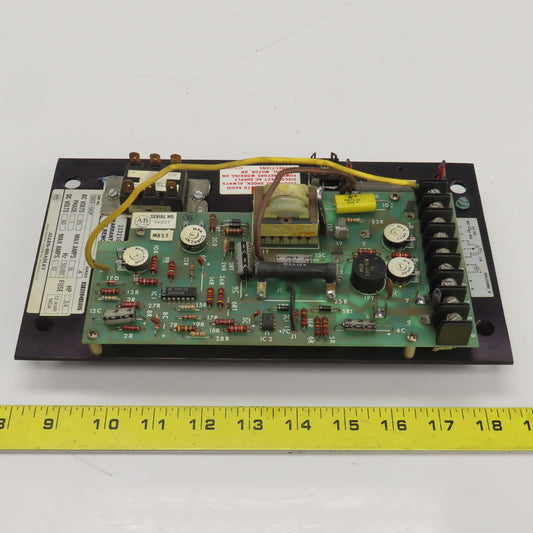 Allen Bradley Ser A. 3/4HP Drive Board 115VAC 15A 1PH 90VDC 12A