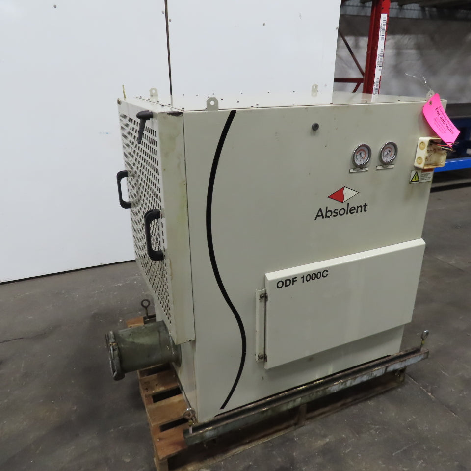 Absolent ODF 1000c 11001551 Oil Mist Smoke Filter 1Hp 208-220/480V 3Ph