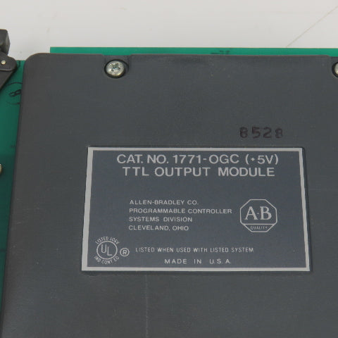 Allen Bradley 1771-OBD/1771-OFE1/1771-OGC Output Modules Lot Of 4