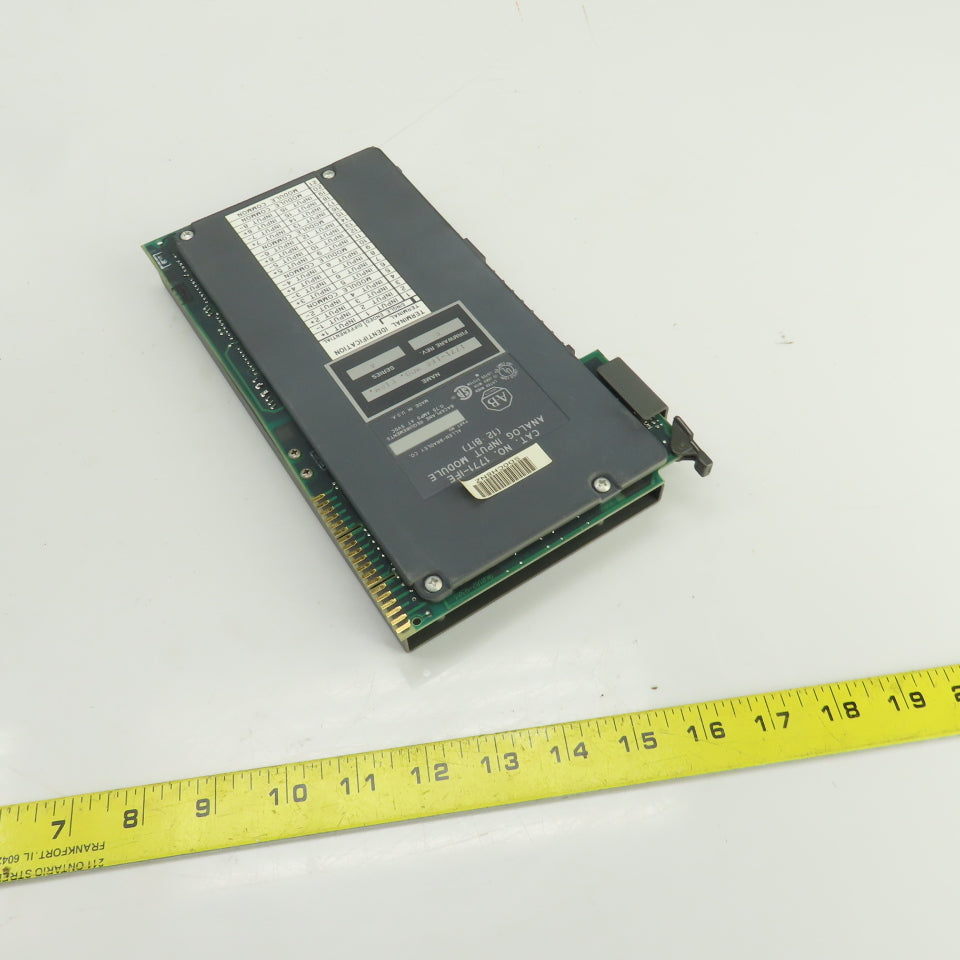 Allen Bradley 1771-IFE Ser A Analog Input Module 12 BIT