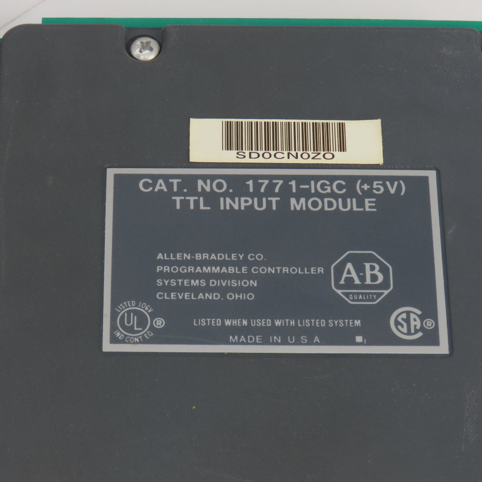 Allen Bradley 1771-IGC (+5V) TTL Input Module/Card Lot Of 2