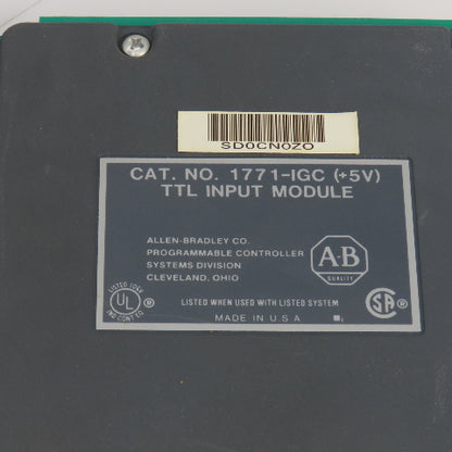 Allen Bradley 1771-IGC (+5V) TTL Input Module/Card Lot Of 2