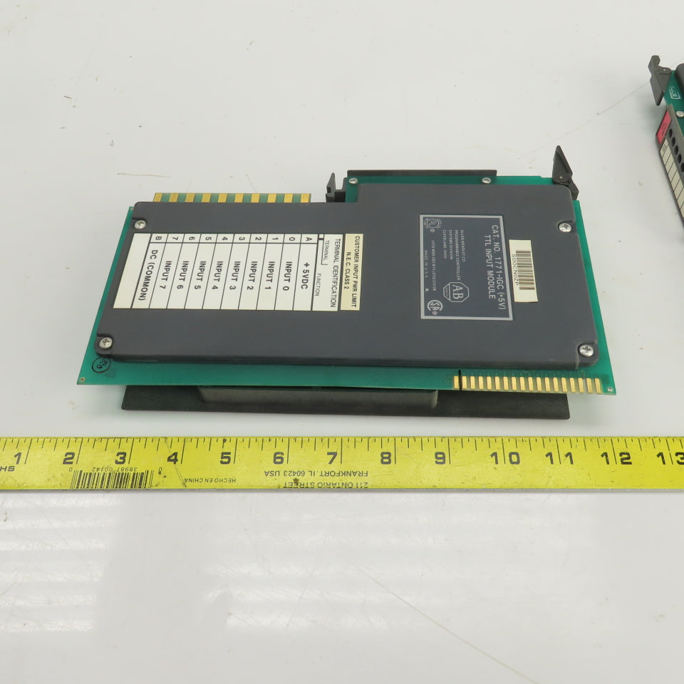 Allen Bradley 1771-IGC (+5V) TTL Input Module/Card Lot Of 2