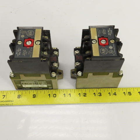 Allen Bradley 700-P400A1 Ser A AC Relay 120V Coil Lot Of 2