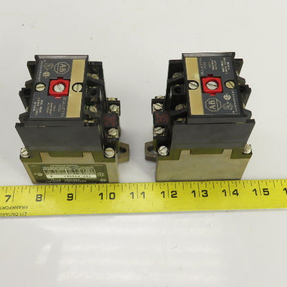 Allen Bradley 700-P400A1 Ser A AC Relay 120V Coil Lot Of 2