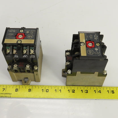 Allen Bradley 700-P400A1 Ser A AC Relay 120V Coil Lot Of 2