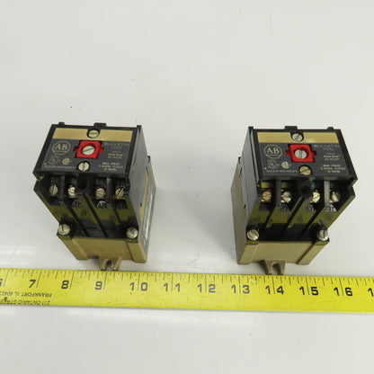Allen Bradley 700-P400A1 Ser A AC Relay 120V Coil Lot Of 2