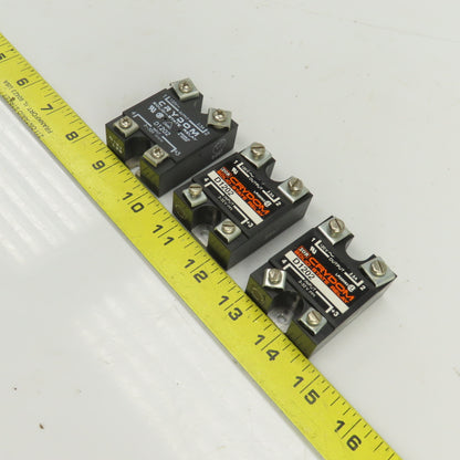 Crydom D1202 Solid State Relay Output 120VAC 2.5A Input 3-32VDC Lot Of 3