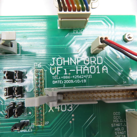 John Ford VF1-HA01A CNC Lathe Machine Control Switch Board