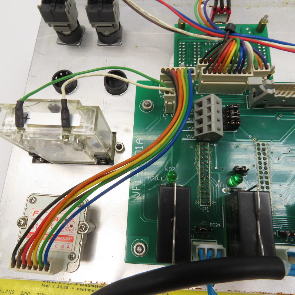 John Ford VF1-HA01A CNC Lathe Machine Control Switch Board