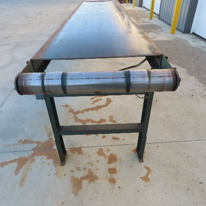 Slide Bed Conveyor 24" Belt 31'OAL 14FPM W/208-230/460V 3Ph