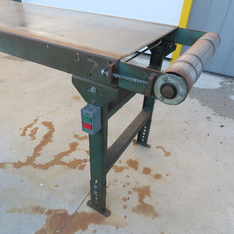 Slide Bed Conveyor 24" Belt 31'OAL 14FPM W/208-230/460V 3Ph