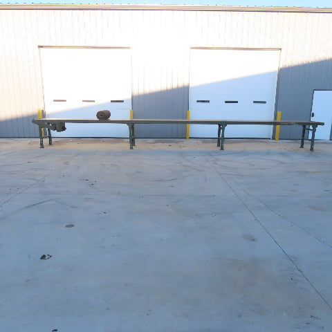 Slide Bed Conveyor 24" Belt 31'OAL 14FPM W/208-230/460V 3Ph