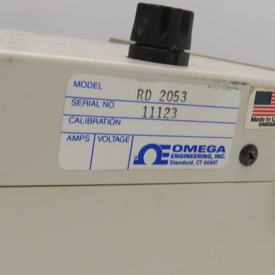 Omega Model RD 2053 Data Logger / Chart Recorder