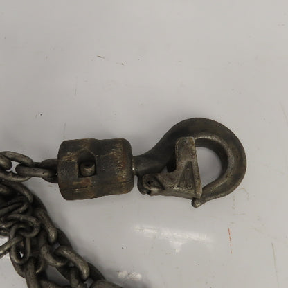 CM 646 2 Ton 4000lb Manual Chain Fall Hoist 7' Lift