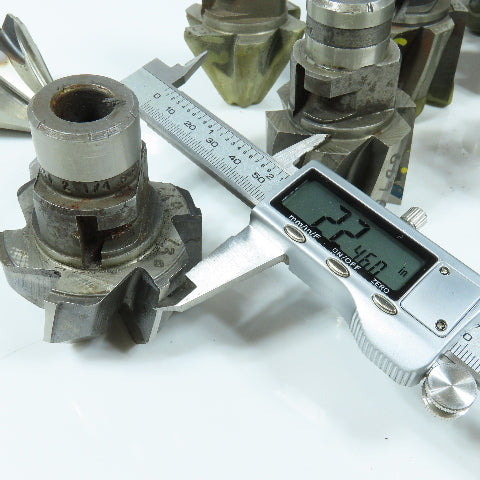 Metcut Misc. 2" To 2-3/8" Radial Drive Counterbore 6 Flute 1/2" Pilot Lot of 13