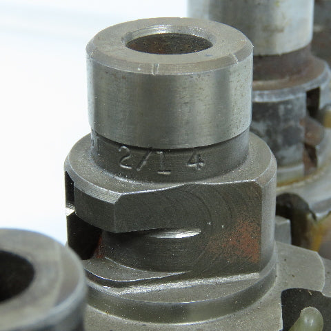 Metcut Misc. 2" To 2-3/8" Radial Drive Counterbore 6 Flute 1/2" Pilot Lot of 13
