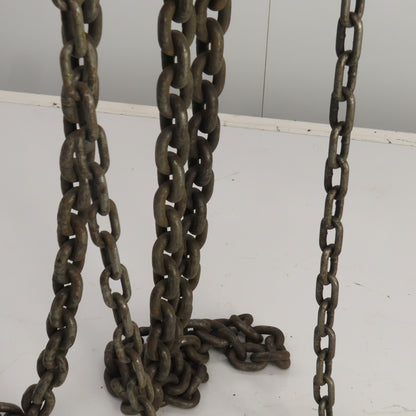 CM Cyclone Model M 2 Ton Manual Chain Fall Hand Hoist 9' Lift 4000lb Capacity