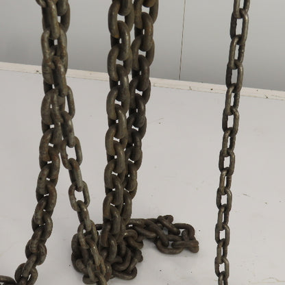 CM Cyclone Model M 2 Ton Manual Chain Fall Hand Hoist 9' Lift 4000lb Capacity