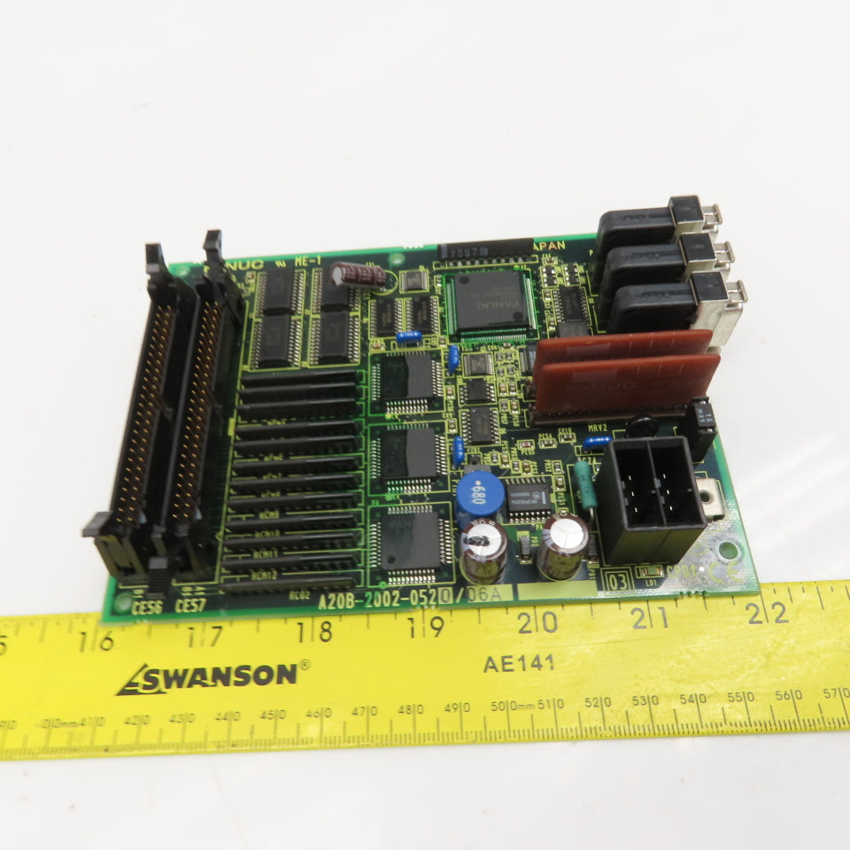 Fanuc A20B-2002-0520/06A Circuit Board
