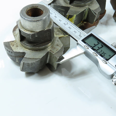 Metcut 2-3/8" To 2-3/4" Radial Drive Counterbore 6 Flute 1/2" Pilot Lot of 6